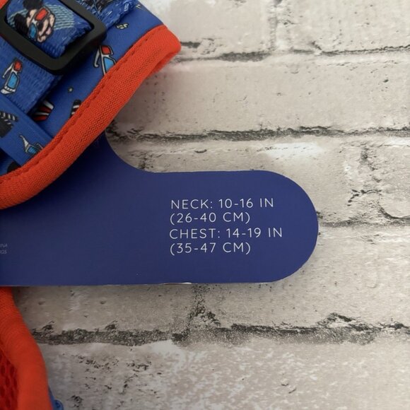 Sassy Woof Disney Mickey Mouse Dog Harness Size XS NWT - Picture 3 of 3